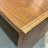 Wood Waterfall Desk DESKS Warm Oak 65w30d30h