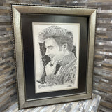 Elvis Presley In Letterism ART WORK 19x23