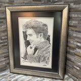 Elvis Presley In Letterism ART WORK 19x23