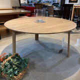 Hem Alle Round Media Table FURNITURE Oak 59.5d28.5h