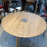 Hem Alle Round Media Table FURNITURE Oak 59.5d28.5h