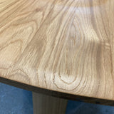 Hem Alle Round Media Table FURNITURE Oak 59.5d28.5h