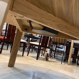 Hem Alle Round Media Table FURNITURE Oak 59.5d28.5h