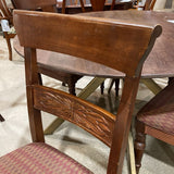 Traditional Wood w/ Upholstered Seat DINING CHAIRS 21Wx20Dx36H