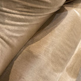 3-Seat Soft Microfiber SOFA Tan 90Wx42Dx34H