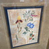 Floral Botanical Print ART WORK 34.5Wx40.5H