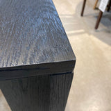 Restoration Hardware Arles Modern Single Slab DINING TABLE 96Wx39Dx30H