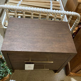2 Drawer American Woodcraft NIGHTSTAND Brown 28w18d27h