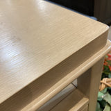 Highbury 2-Drawer W/Open Shelf NIGHTSTAND Beige 29w18d27h