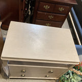 Highbury 2-Drawer W/Open Shelf NIGHTSTAND Beige 29w18d27h