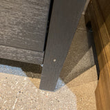 Celine 3-Drawer NIGHTSTAND Black 25w16d27h