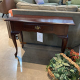 Traditional Single Drawer CONSOLE TABLE 40w14d28h