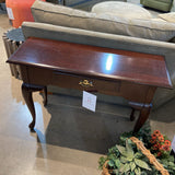 Traditional Single Drawer CONSOLE TABLE 40w14d28h