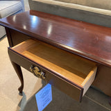 Traditional Single Drawer CONSOLE TABLE 40w14d28h