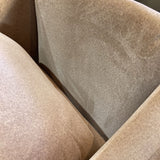 Toms Price Nash Velvet Swivel CHAIR Carmel 28w32d32h