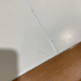 Rectangular Wood w/ Ceramic Tile Top DINING TABLE 60.5w37d30h