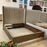 Legacy Classic Highline Rachael Ray Upholstered Queen Shelter Bed BEDS 68w86.5d62h