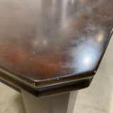 Glory House Rectangular Solid Dark Wood w/ 18" Leaf DINING TABLE 60w42d31h