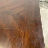 Glory House Rectangular Solid Dark Wood w/ 18" Leaf DINING TABLE 60w42d31h