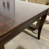 Glory House Rectangular Solid Dark Wood w/ 18" Leaf DINING TABLE 60w42d31h