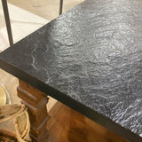 Drexel Heritage Vintage MCM Stone Top END/SIDE TABLE 22w22d17h