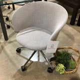 Hem Kendo Swivel Chair 5-star On Castors OFFICE CHAIRS Porcelain/Polished 26w26d30h