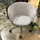 Hem Kendo Swivel Chair 5-star On Castors OFFICE CHAIRS Porcelain/Polished 26w26d30h