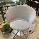 Hem Kendo Swivel Chair 5-star On Castors OFFICE CHAIRS Porcelain/Polished 26w26d30h