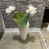 Terra Cotta Style Floor Vase w/ Floral Arrangement ACCESSORIES 11d39h