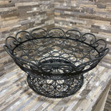 Metal Wire Footed Centerpiece ACCESSORIES 18Wx8H