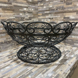 Metal Wire Footed Centerpiece ACCESSORIES 18Wx8H