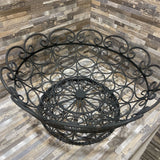 Metal Wire Footed Centerpiece ACCESSORIES 18Wx8H