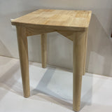 Petite Beech Wood or Plant Stand/Stool SIDE TABLE 11.5Wx16.5H