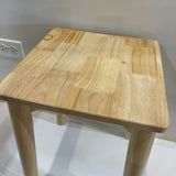 Petite Beech Wood or Plant Stand/Stool SIDE TABLE 11.5Wx16.5H