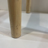 Petite Beech Wood or Plant Stand/Stool SIDE TABLE 11.5Wx16.5H