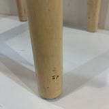 Petite Beech Wood or Plant Stand/Stool SIDE TABLE 11.5Wx16.5H