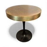 Arteriors Home Daryl Gold Top Tulip Pedestal SIDE TABLE 24Wx26H