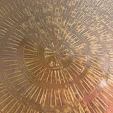 Arteriors Home Daryl Gold Top Tulip Pedestal SIDE TABLE 24Wx26H