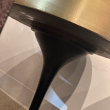 Arteriors Home Daryl Gold Top Tulip Pedestal SIDE TABLE 24Wx26H