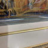 Janet Treby Hand Signed Numbered Lithograph Titled Muse VI ART WORK 30.5Wx35.5H