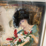 Janet Treby Hand Signed Numbered Lithograph Titled Muse VI ART WORK 30.5Wx35.5H