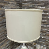 Ceramic White Oak Style Lamp w/ USB Charging TABLE LAMP 14d25h