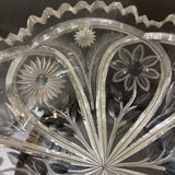 American Brilliant Cut Crystal Bowl ACCESSORIES 8Wx3H