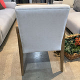 Lulu and Georgia Marla Leather Arms DINING CHAIRS Natural 23w26d33.5h