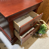 Coaster Louise Phillippe 2-Drawer NIGHTSTAND 26w16d27h