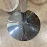 Wholesale Interiors Inc Bar Height Round Glass Top FURNITURE 27d41.5h