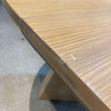 Lulu and Georgia Nycola Extendable Oval DINING TABLE 65Wx44Dx30H