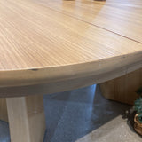 Lulu and Georgia Nycola Extendable Oval DINING TABLE 65Wx44Dx30H