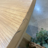 Lulu and Georgia Nycola Extendable Oval DINING TABLE 65Wx44Dx30H