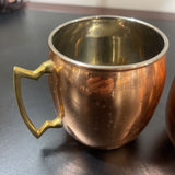 OGI 2pc Set Copper Moscow Mule Cups ACCESSORIES 4.5Wx3.5Dx4.25H
